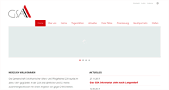 Desktop Screenshot of altersheime-gsa.ch