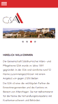 Mobile Screenshot of altersheime-gsa.ch